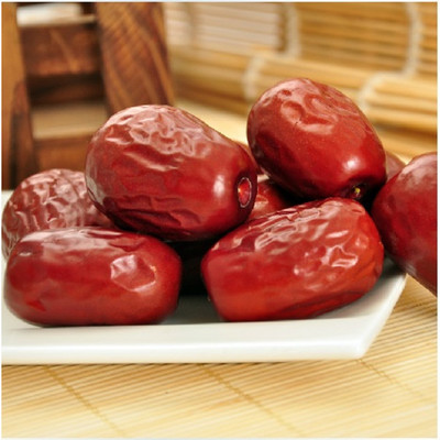 净重新疆免洗红枣特级若羌灰枣新枣大枣干特产零食泡茶若羌红枣