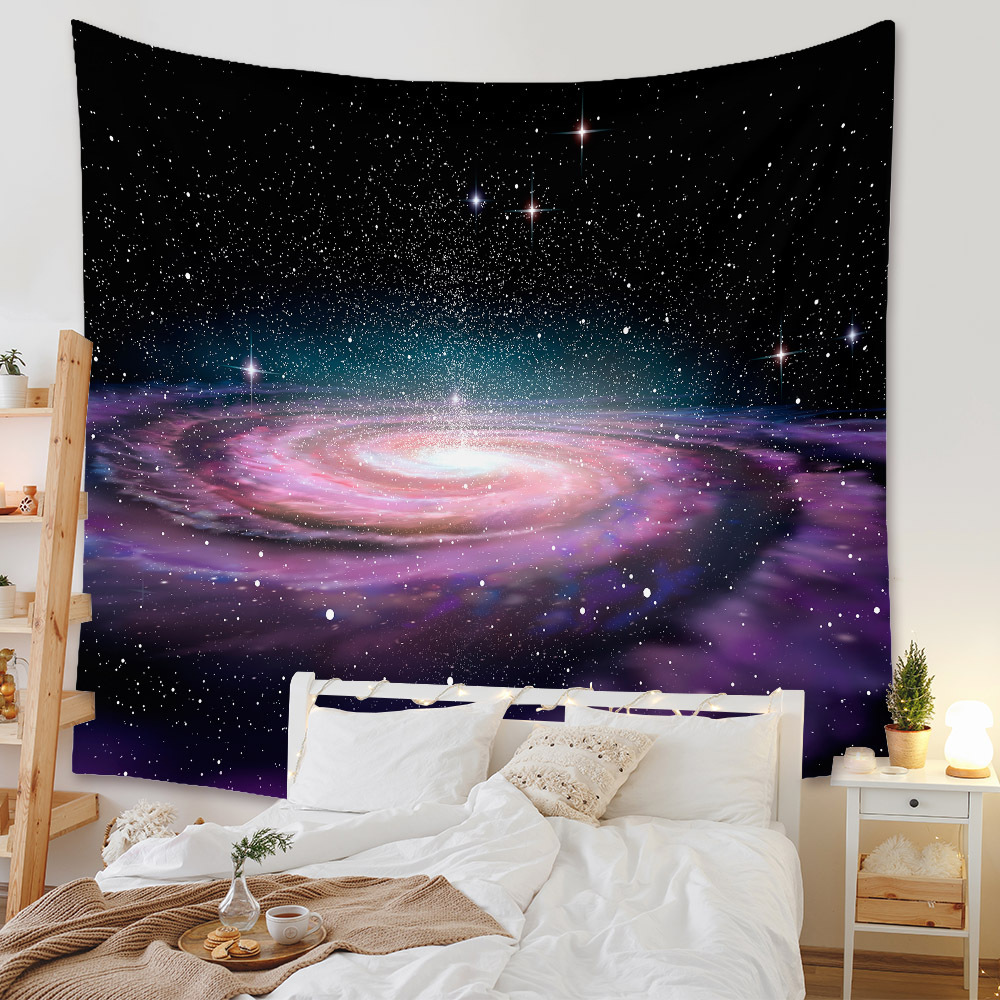 Fashion Universe Painting Wall Decoration Cloth Tapestry Wholesale Nihaojewelry display picture 120