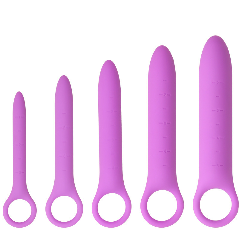 Five-Piece Silicone Vaginal Dilator Set with Graduated Scale for Progressive Training — detail image 15