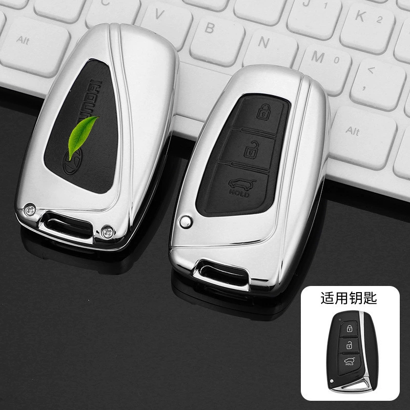 Подходит для Beijing Hyundai Xinshengda Key Label Sonata i10 Fista Pure Electric I Car Key Case