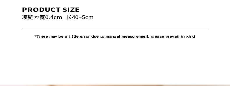 new stainless steel keel chain men and women hip-hop gold-plated necklace