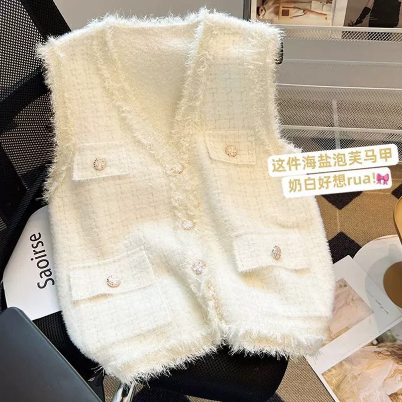 Свитер, осенний жилет, кардиган,Oversize, плюс размер