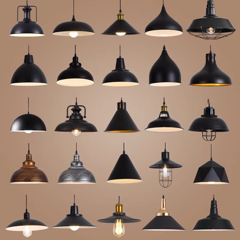 American Retro Industrial Style Lampshade Chandelier for Dining Restaurants, Bar Counters, Barbecue, Hot Pot, and Restaurant Commercial Dining Table Lighting American Retro Industrial Style Lampshade Chandelier for Dining Restaurants, Bar Counters, Barbecue, Hot Pot, and Restaurant Commercial Dining Table Lighting