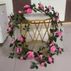 Camellia sasanqua flowers deep pink