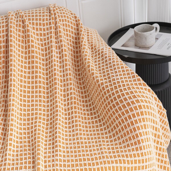 knitted modern and minimalistic duvet all-season