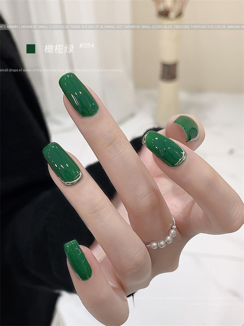 KaSi fototerapia Esmalte de uñas pegamento 2023 nueva primavera y el verano popular blanco lechoso nude rojo cereza salón especial