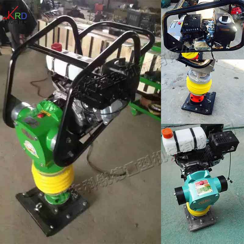 HCR80型混凝土冲击夯 建筑地面路基压实机 便携式汽油夯实设备