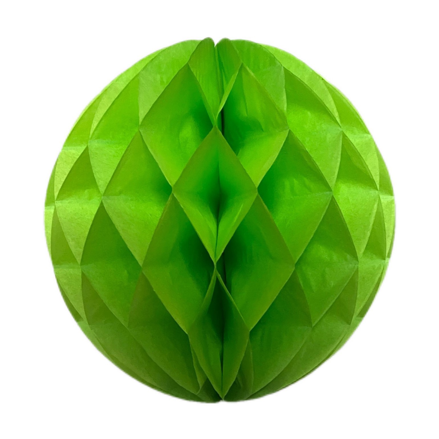 종이 벌집 공 - 과일 녹색