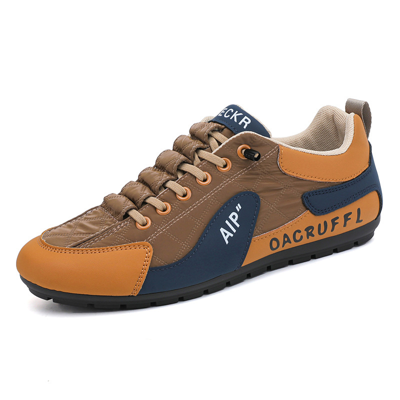 Herrenschuhe Herbst Atmungsaktives Mesh Forrest Gump Sportschuhe Boardschuhe Ein-Pedal Weiche Sohle Rutschfest Herren Xiaobai Fahr-Freizeitschuhe_voghion.com