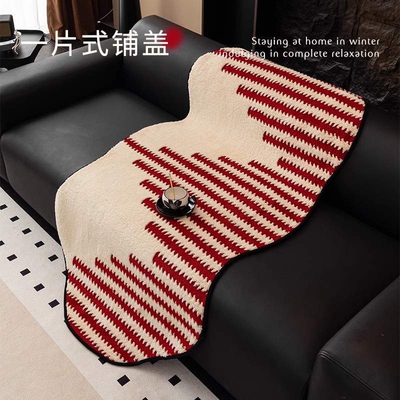 2024 nuevo cojín de sofá de forma especial cojín irregular de cuatro estaciones otoño y invierno engrosado sofá antideslizante cubierta