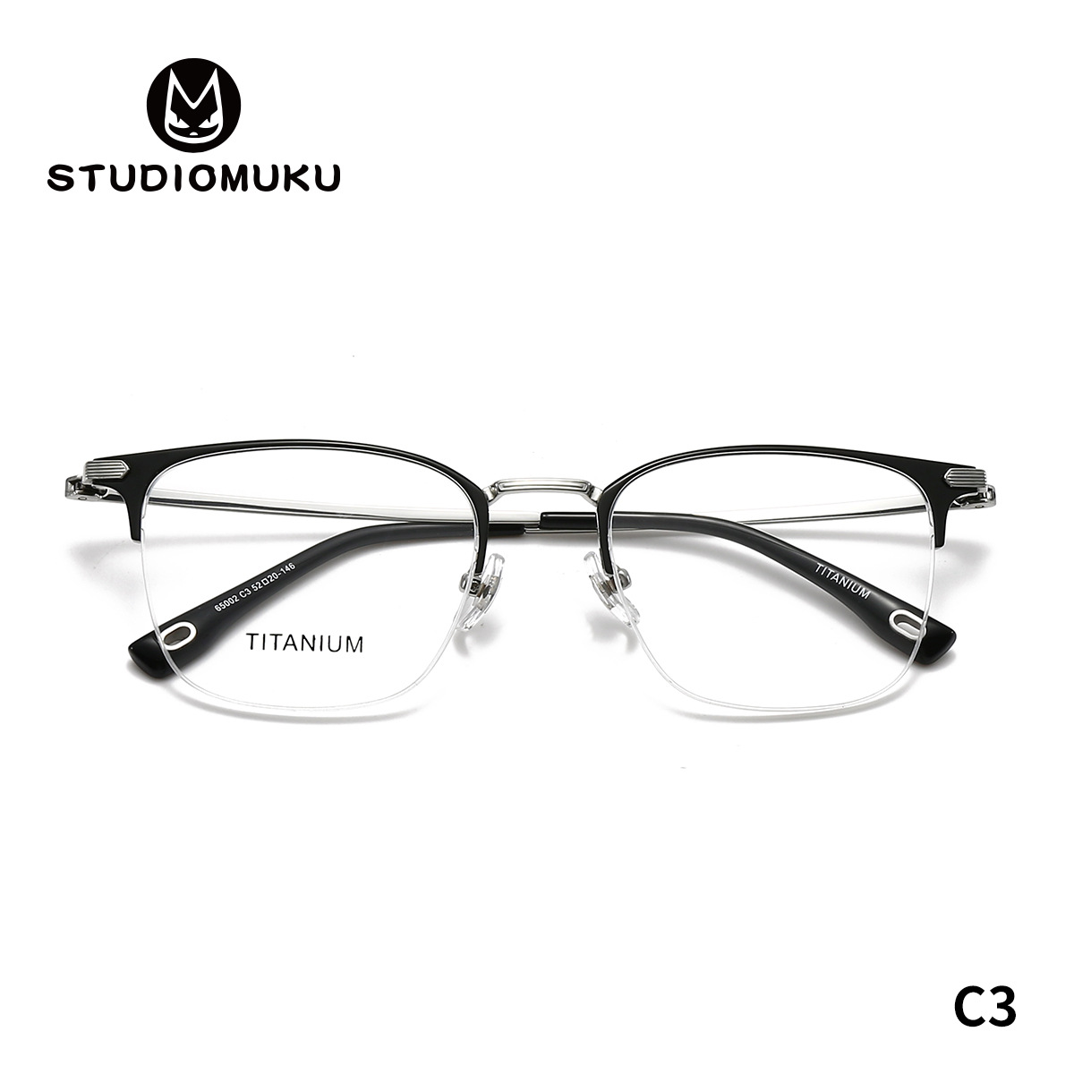 Muco-cool glasses Un par de marcos de gafas que pueden modificar la imagen de la élite empresarial de la cara.