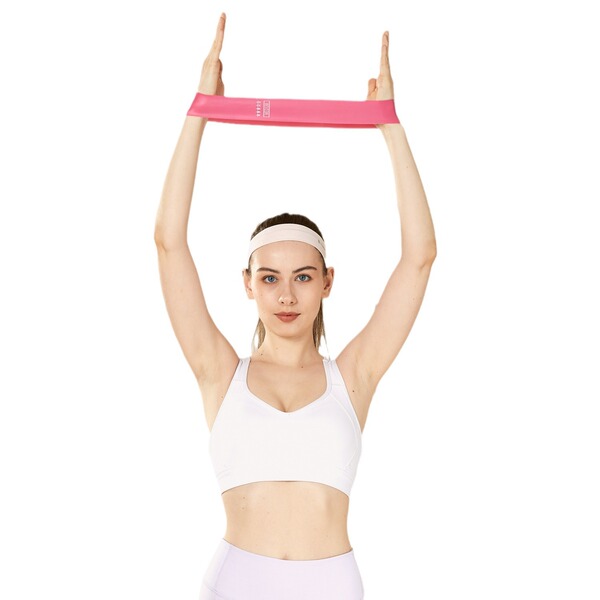 Resistance with yoga bands of elastic bands fitness training hip…