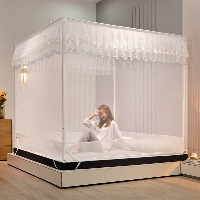 Mosquito Net for Home Use, New Model, Enclosed 1.5m/1.8m, 2.3m Doors, Princess Style, Mongolian Yurt, Child Anti-Fall Manufacturer