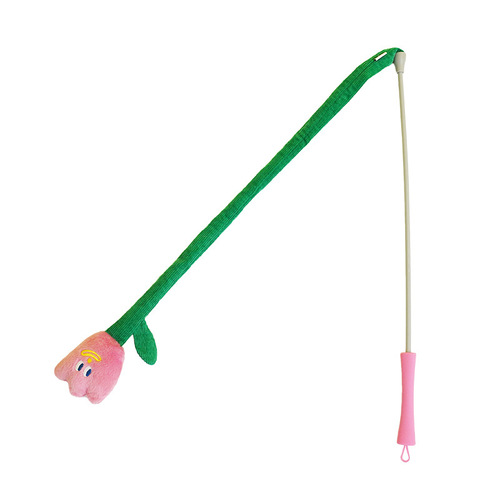 Zeze Cat Funny Stick Pet Toy Funny Cat Artifact Cat Bite Resistant Self-Happiness Plush Relieve Boredom Kitten Kitten