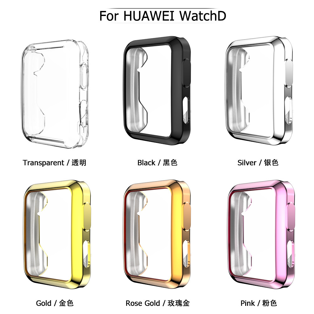 Suitable for Huawei Watch D Watch Case, Huawei Smart Watch D Electroplated Tpu Protective Case
