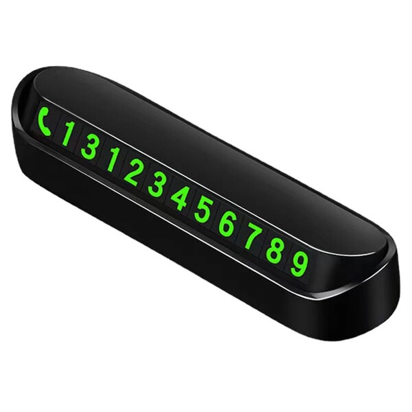 Temporary parking mobile phone number plate ornaments car moving…