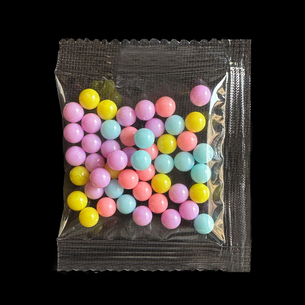 Cuentas sueltas de perlas, perlas de crema, accesorios de resina, accesorios de bricolaje, accesorios de cuentas, bolsas de cuentas de color sólido sin agujeros de perlas de imitación