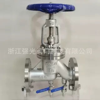 KJ41PPL-16P卫生级不锈钢制药生物发酵带双排气阀抗生素截止阀