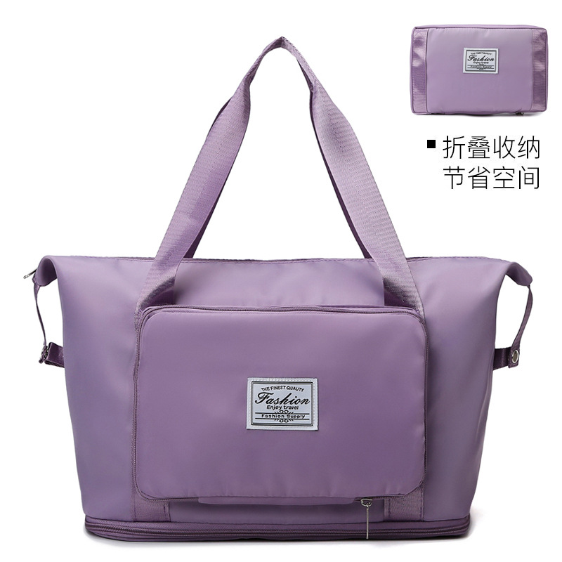 2023 nueva bolsa de viaje plegable bolsa de fitness bolsa de deporte multi-funcional de gran capacidad de las mujeres bolso de moda