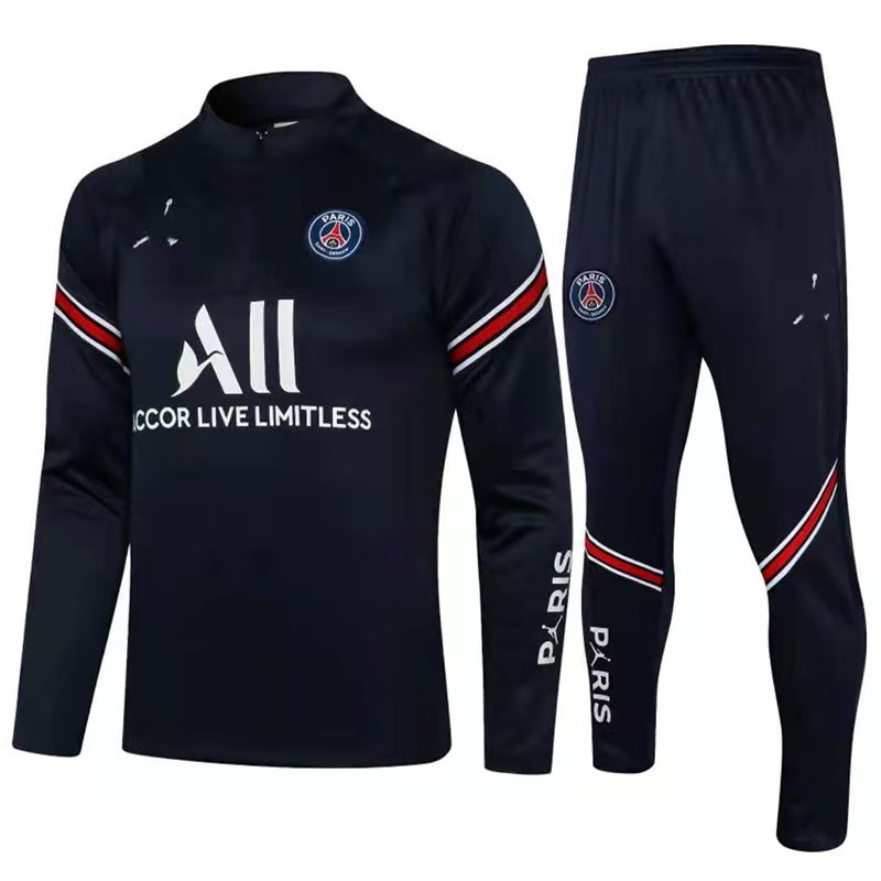 フランス・パリ代表チーム クラブ トレーニングウェア 長袖長ズボンセット ファン向け サッカー・バスケットボール・バレーボール パリ迷彩柄|undefined