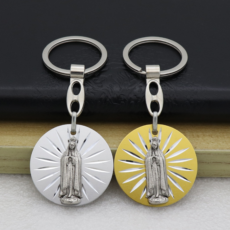 法蒂玛圣母显灵钥匙扣组图