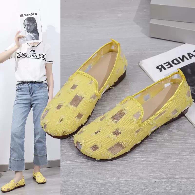 Breathable universal mesh summer sandals low-cut, soft sole