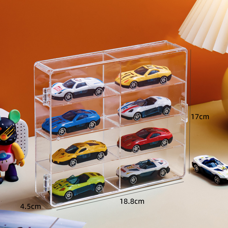 1:64合金小型自動車収納ケース風火輪多美カード児童ポケット車整理神器多層陳列棚|undefined