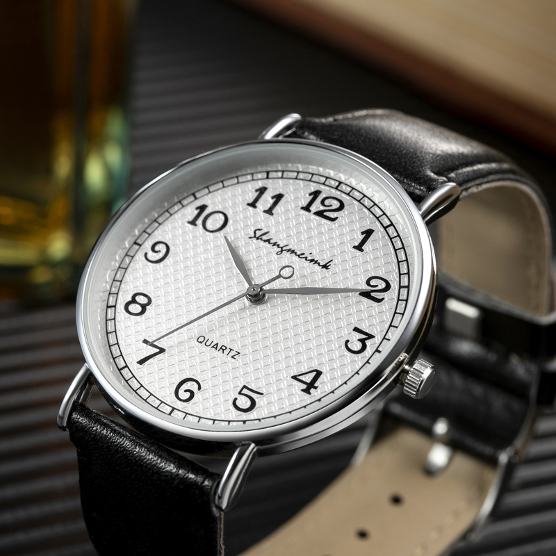 Quartz Summer Shangmei Thin Belt Strap Men's Watch_voghion.com