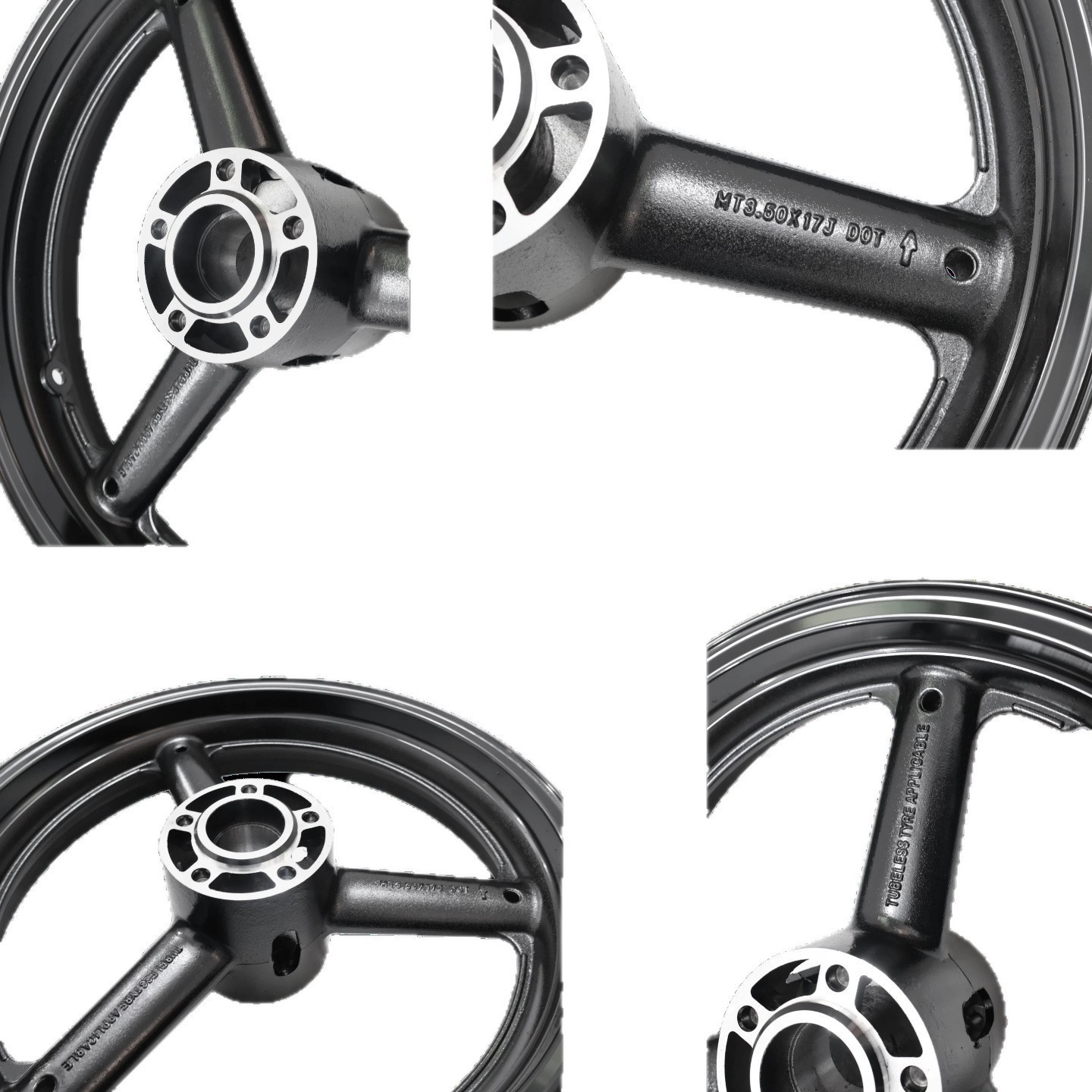 Suitable for Honda CBR1000RR 2004-2007 thick front wheel hub motorcycle rims