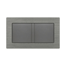147型家用墙壁暗装面板开关插座盖板空白挡板填空键工程装饰面板