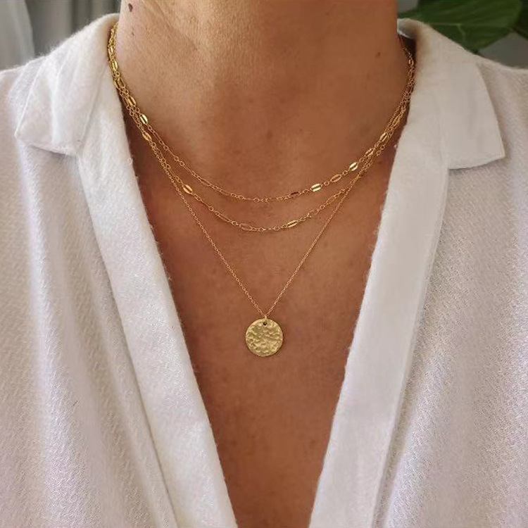 1 Piece Fashion Geometric Alloy Plating Metal Womenu0027S Necklace