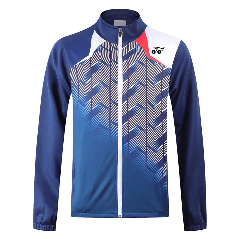 Quick-Drying New 25 Badminton Uniforms Yy Men's and Women's Jackets Long-Sleeved Pants Student Sportswear Net Volleyball Training Uniforms
