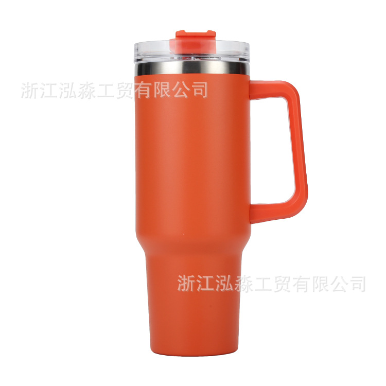 Transfronterizo nuevo 40oz 304 de acero inoxidable de doble capa taza de la taza del coche taza de helado taza de cerveza