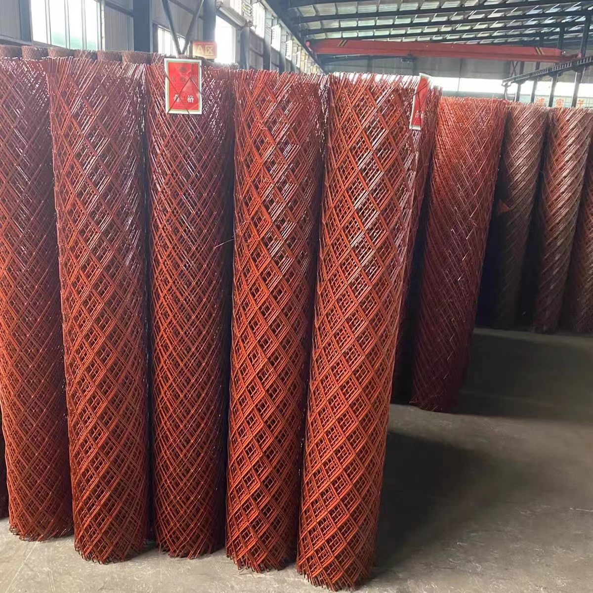 高速公路桥梁防抛网防眩网框架围栏网桥梁防落物网菱形钢板网护栏