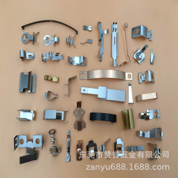 精密小冲压不绣钢弹片金属导电磷青铜接触片小型弹片锰钢弹片