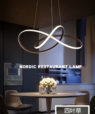 Northern Europe a chandelier Restaurant lights Simplicity personality Dining room Table lamp originality Art Bar counter household modern intelligence lamps and lanterns