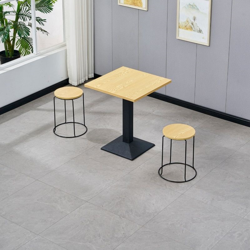 Mesa de comedor de restaurantes, snack shop, mesa y silla de comedor, mesa de comedor, mesa de té de leche, mesa redonda de roca
