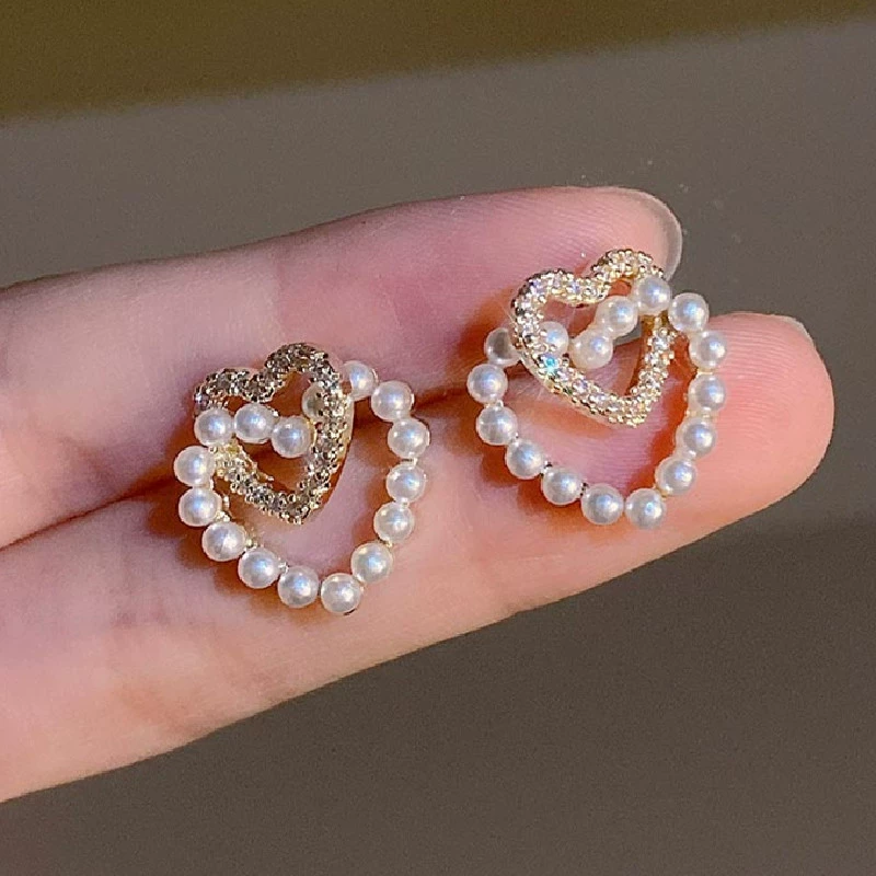 Модные универсальные серьги из жемчуга, стиль Chanel, интернет-знаменитость