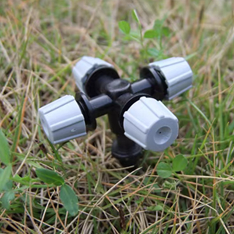 invernadero jardín de árboles frutales grúa pulverización cruzada atomización micro pulverización riego desinfección pulverización humidificación accesorios de pulverización de horticultura doméstica