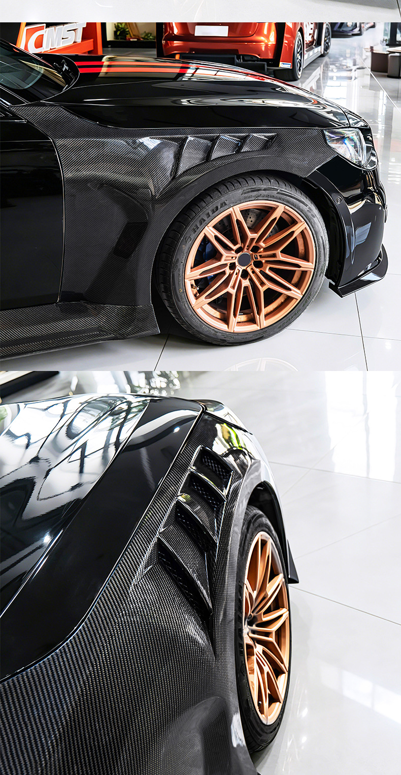 Suitable for BMW M2 G87 CMST second-generation carbon fiber body kit modification, including front lip, side skirts, and rear lip