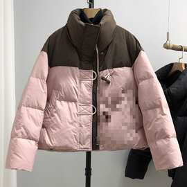 棉服女短款显瘦新款加厚韩版宽松时尚洋气牛角棉衣学生面包服外套