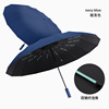 Automatic men's umbrella solar-powered, fully automatic, wholesale, sun protection