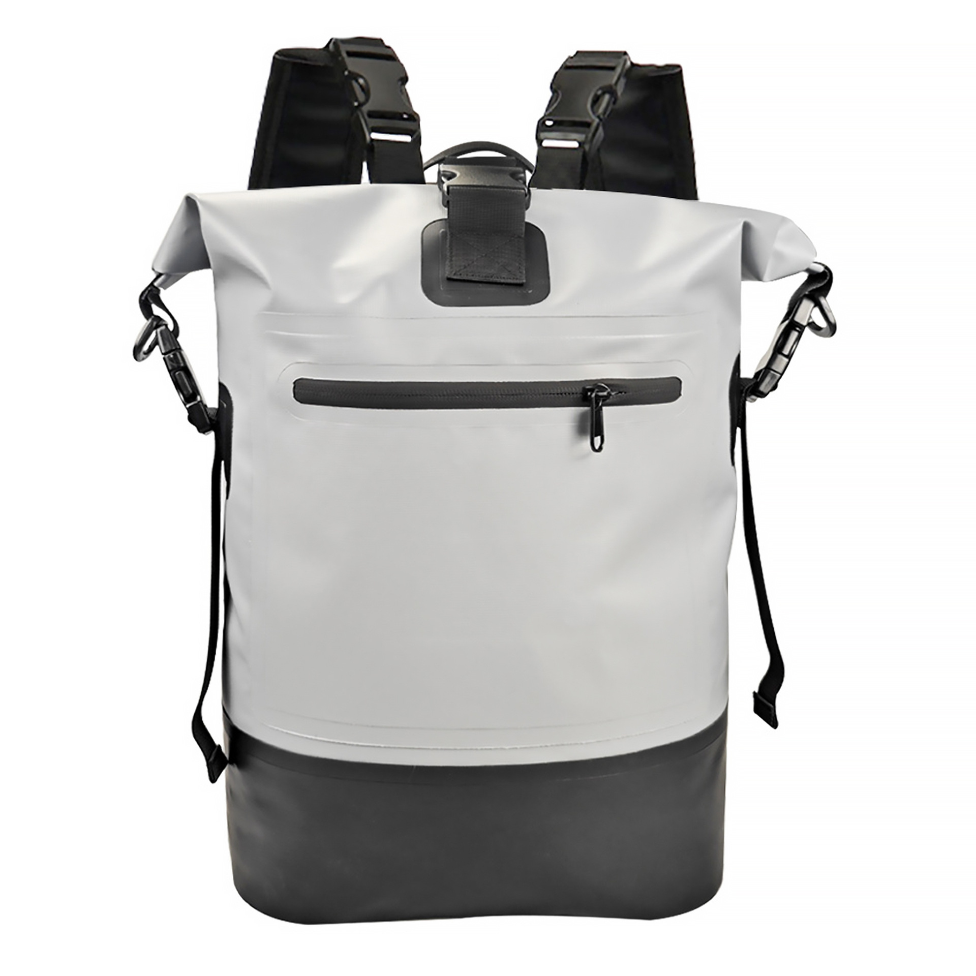 Cross-Border New Waterproof Bag, Outdoor Rafting and Swimming Dry and Wet Separation Foldable Bucket Bag, Pvc Dry Bag Backpack, Mountaineering Bag