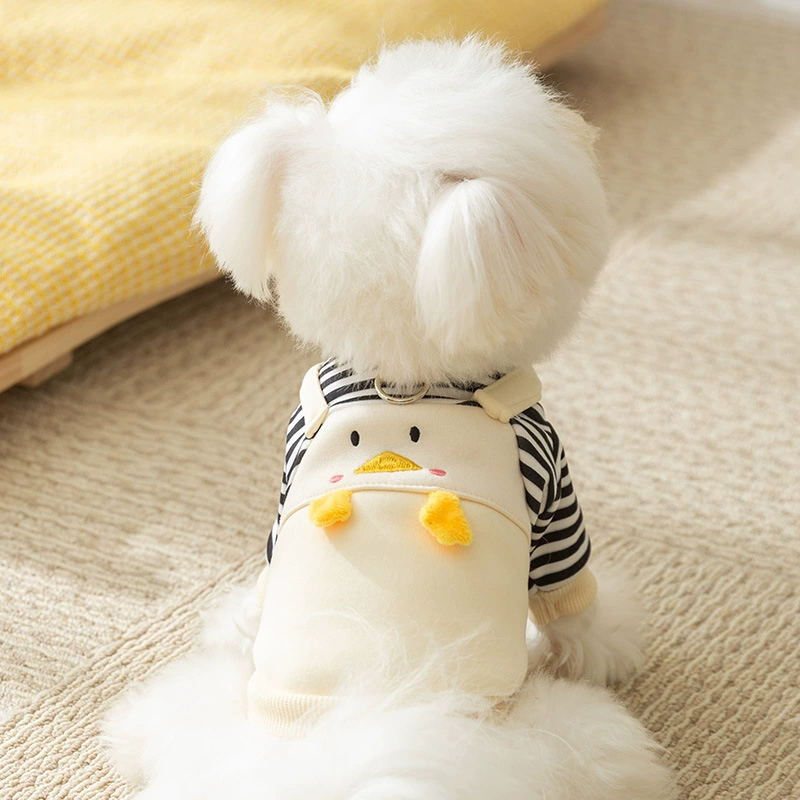 24-летние свитерны предпродажные милые ремни двуногие свитники осенние домашние собаки выходят на модную одежду