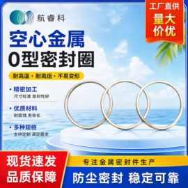 空心金属o型密封圈 耐高温耐高压弹簧金属套密封圈 防尘密封圈