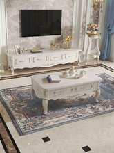 欧式茶几实木简约小户型用轻奢客厅沙发茶几桌子电视柜组合