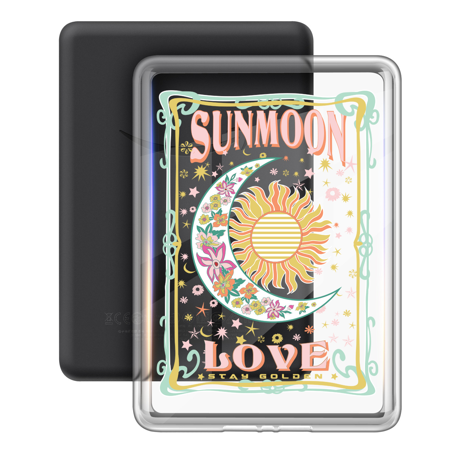 Aplicable en stock para 2024 Kindle Paperwhite6543 acrílico transparente caja protectora pintada caja única