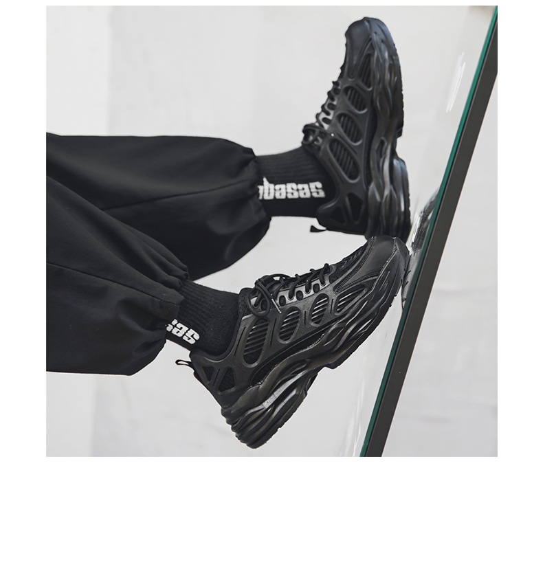 One piece drop shipping sneakers for men, mesh breathable casual shoes for couples, new versatile height increasing dad shoes, men's ins style_voghion.com