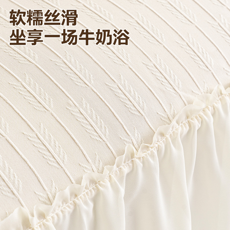 奶油风沙发巾一整张全盖2025新款四季通用全包沙发套罩盖布防猫抓|undefined