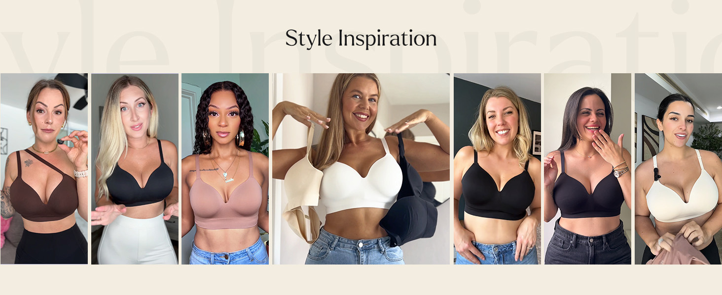 bras for women no underwire full coverage wireless bras with support and lift for everyday comfort